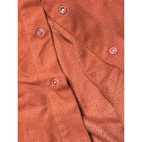 Patagonia 90s Orange Snap-T Shirt size Medium - Picture 6 of 13